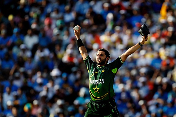 Shahid Afridi celebrations