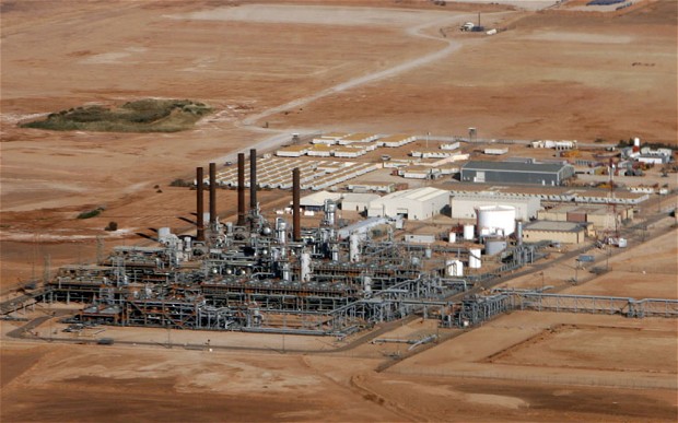 Rocket attack hits Algeria gas plant