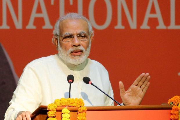 Narendra Modi accused opposition parties of trying to spread untruths that the government was against the reservation policy