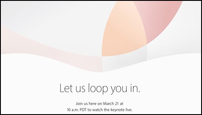 Apple sends out invite for March 21 event likely to unveil iPhone SE