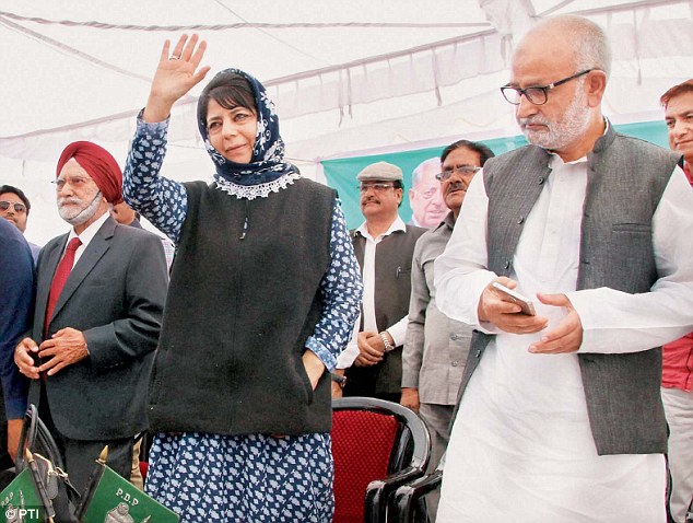 As PDP president Mehbooba Mufti arrives in Delhi the party remain tight-lipped about Mehbooba's role in the ongoing negotiations