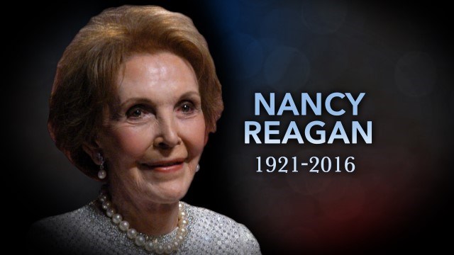 Nancy Reagan, widow of Ronald Reagan, dead at 94