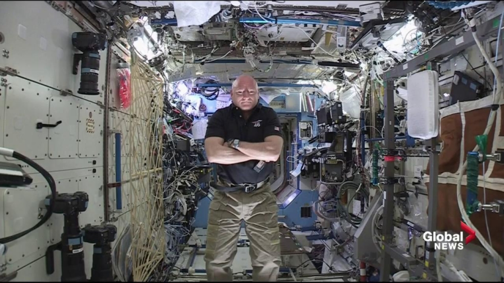 Astronaut Scott Kelly hopes year-long mission is stepping stone to Mars