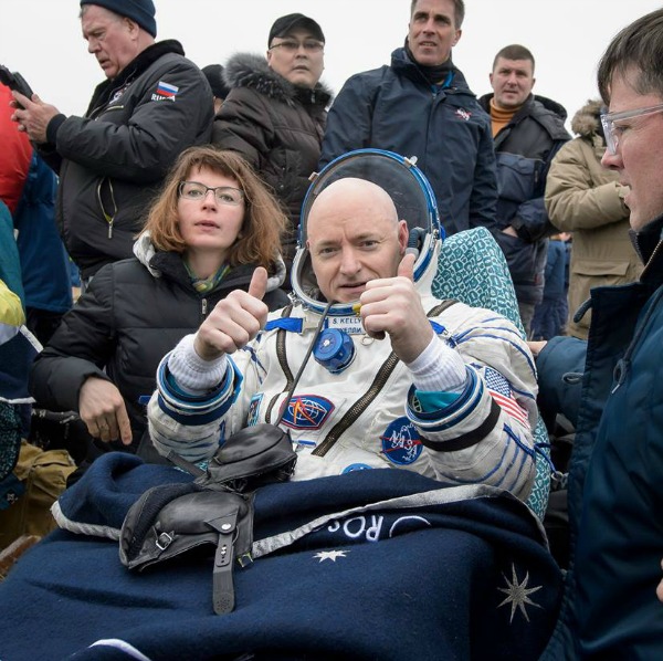 NASA Astronaut Scott Kelly Returns Safely To Earth