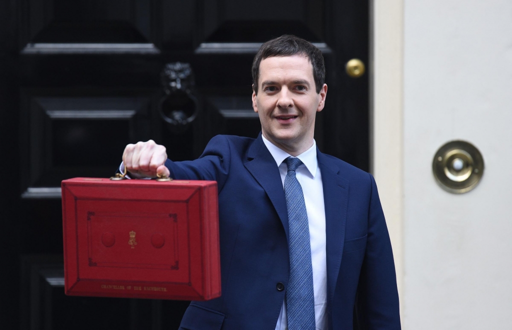 BUDGET Chancellor George Osborne