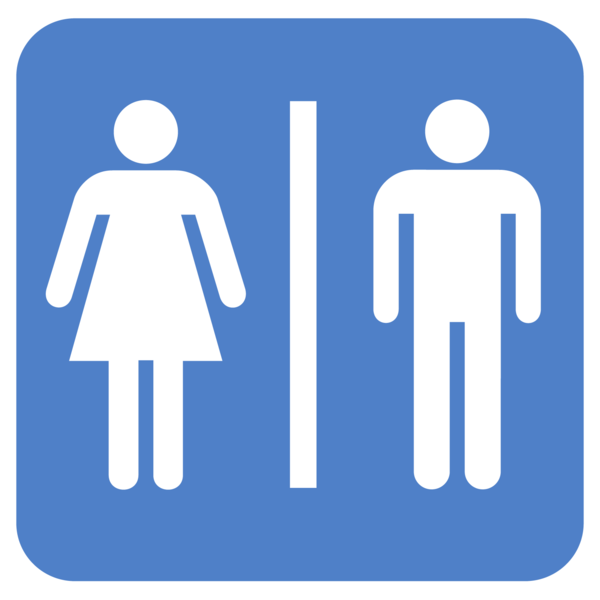 Bathroom sign