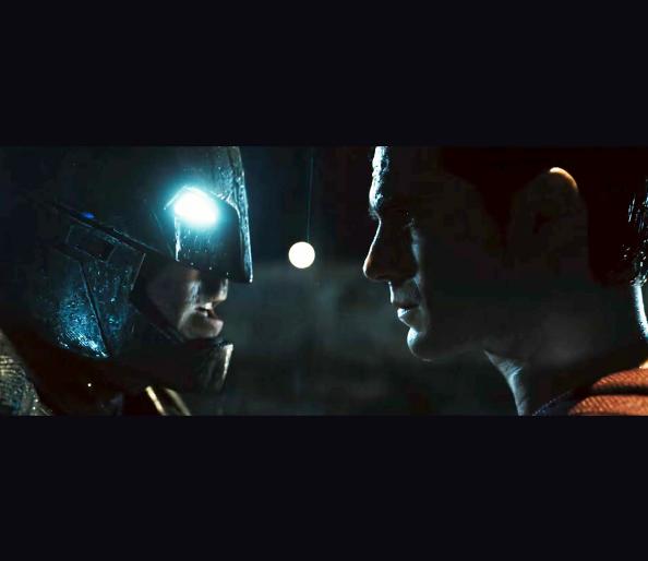 Batman and Superman face off in 'Batman v Superman Dawn of Justice&#039