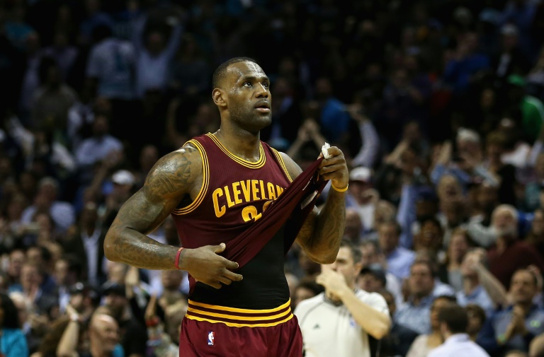 Getty Images  AFP  File  Streeter LeckaLeBron James of the Cleveland Cavaliers passed San Antonio great Tim Duncan for 14th on the NBA's all-time scoring list as the Cavaliers crushed the Boston Celtics 120-103