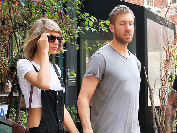 Taylor Swift And Calvin Harris Enjoying Their Vacation