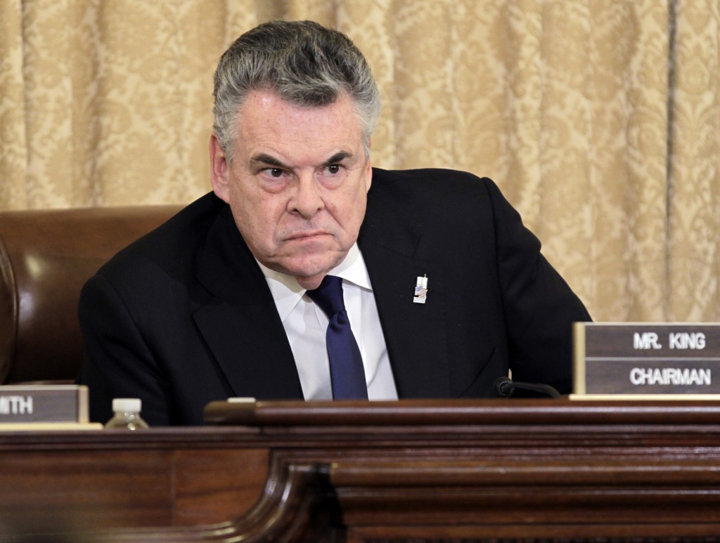 Applewhite Rep. Peter King R-N.Y. chairman of the House Homeland Security Committee