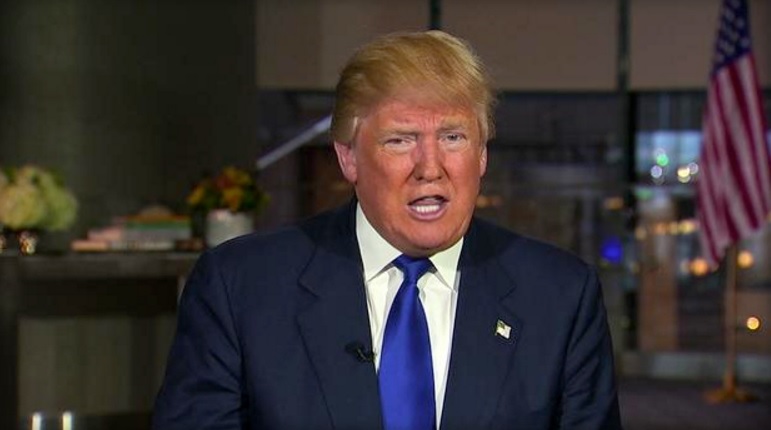 Donald Trump on Face the Nation 3-13