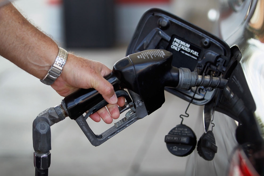 Gas prices were down 13 per cent last month compared to what commuters were paying last February