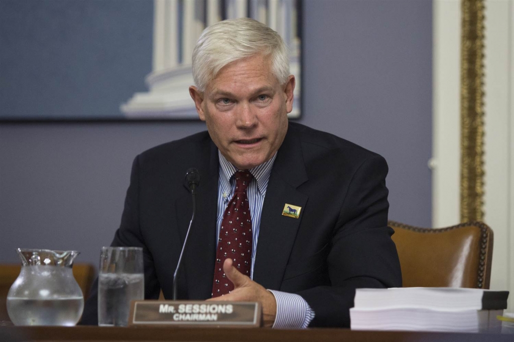 Chairman Pete Sessions R-Texas speaks during a House Rules Committee meeting