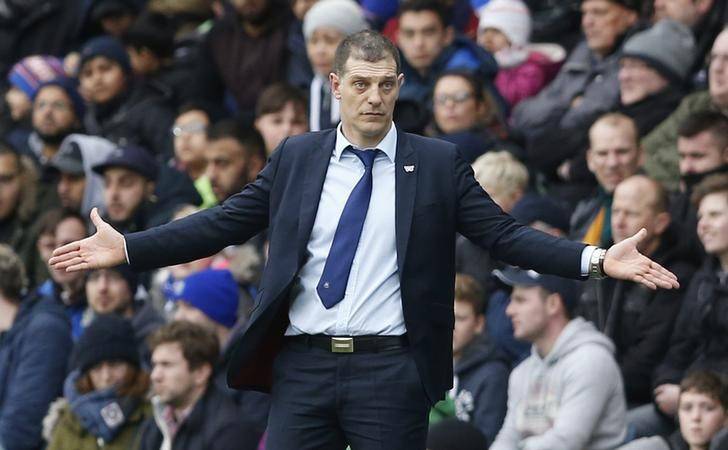 Football Soccer- Blackburn Rovers v West Ham United- FA Cup Fifth Round- Ewood Park- 21/2/16 West Ham manager Slaven Bilic. Action Images via Reuters  Carl Recine  Livepic