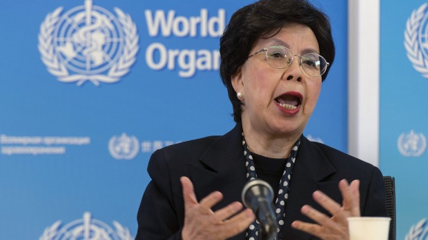 China's Margaret Chan General Director of the World Health Organisation in Geneva on Tuesday