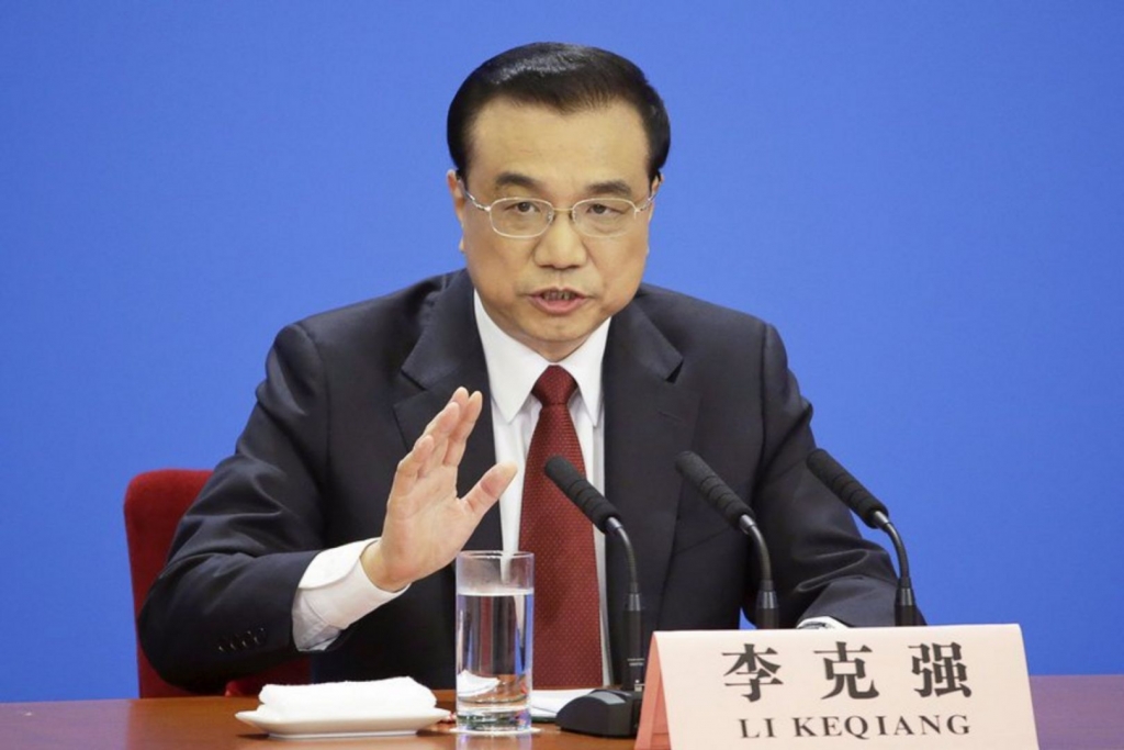 China's Premier Li Keqiang