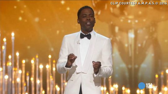 Chris Rock didn't waste any time bringing up the issue of race during his opening monologue at the Oscars. VPC