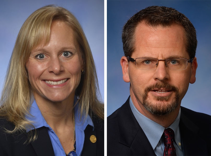 Cindy Gamrat was expelled by the House in September and Todd Courser resigned