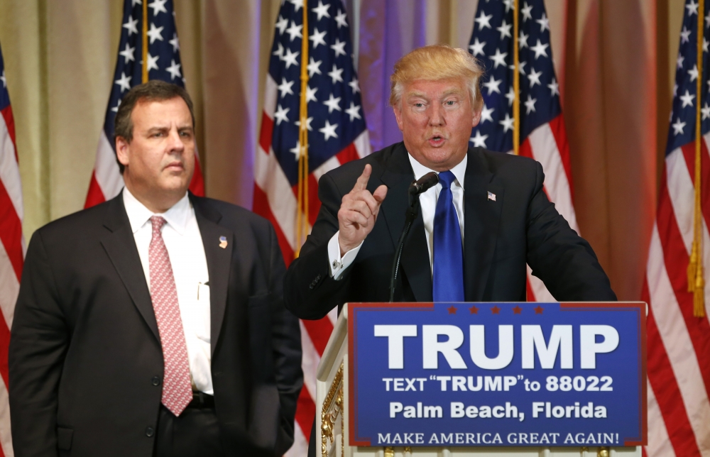 Chris Christie Donald Trump