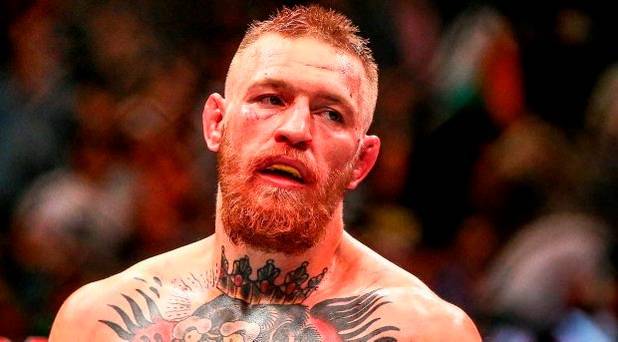 Conor Mc Gregor after his defeat to Nate Diaz in their welterweight bout. SPORTSFILE