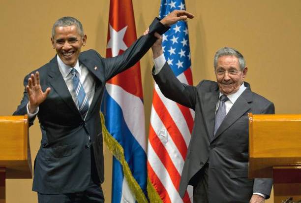 'We should not be immune or afraid of critics: President Obama retains optimism as Raul Castro criticizes U.S. policy during historic Cuba meeting