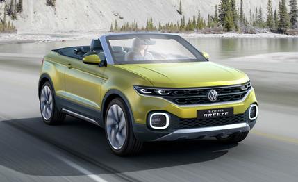 Volkswagen T Cross Breeze Previews New Small CUV