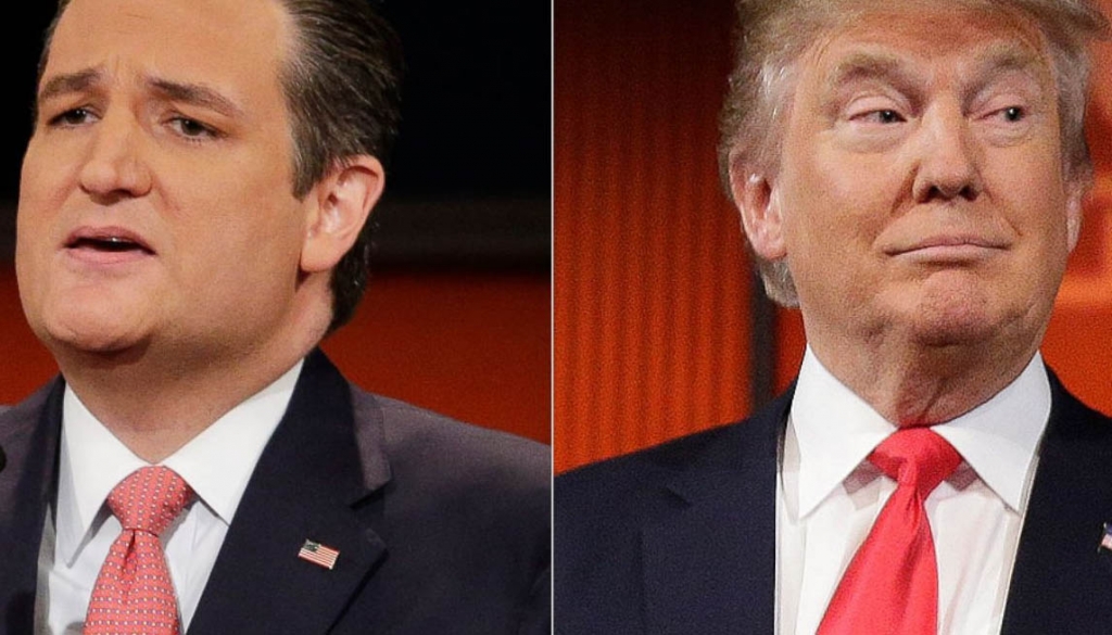 Wives dragged into fray as Trump Cruz spat heats