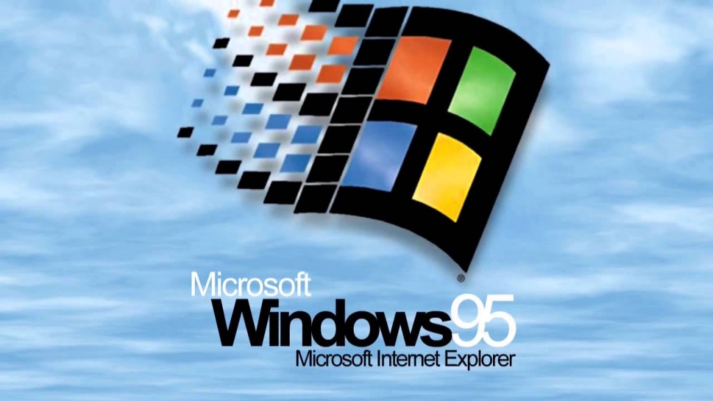 Custom Windows 95 logo Windows 95 logo less