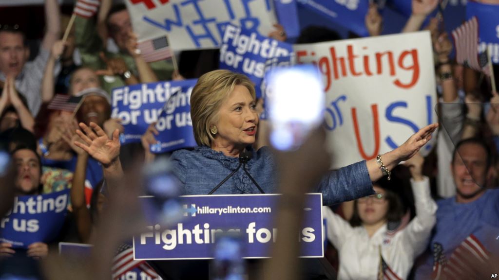 Democratic presidential candidate Sen. Bernie Sanders speaks