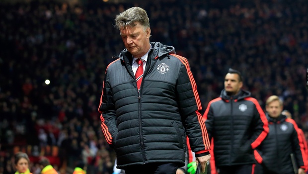 Van Gaal believes defeat by Manchester City would end his top-four hopes although he continues to deflect questions on the repercussions for his own future. | File AP