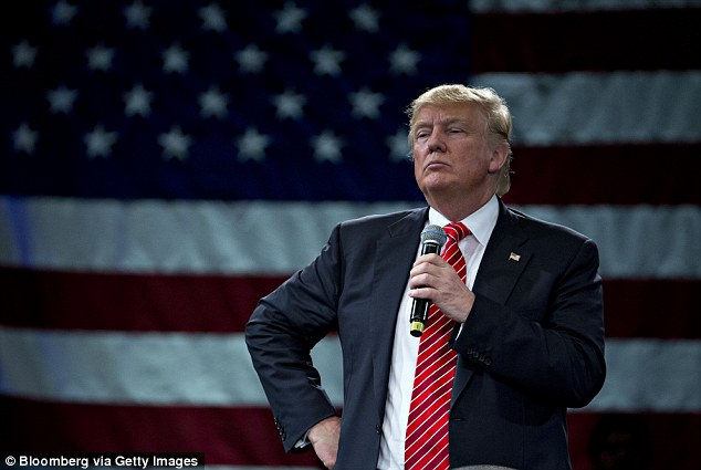 FLYING HIGH Donald Trump has hit 53 per cent in a new poll of likely Republican primary voters