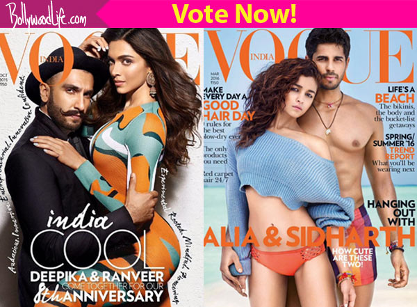 Deepika Padukone and Ranveer Singh or Alia Bhatt and Sidharth Malhotra – who looked hotter on Vogue cover