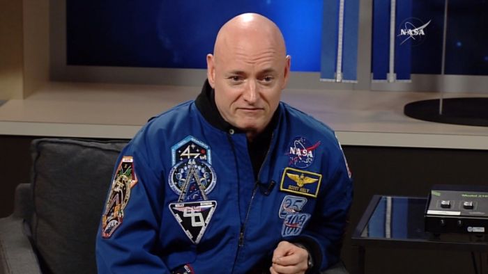 For the first time since spending a year in space Scott Kelly talks about life on the International Space Station