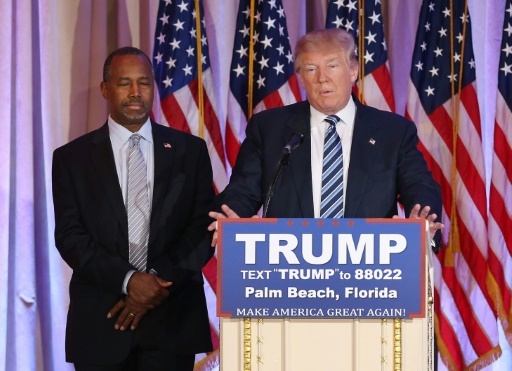 Former Republican candidate Ben Carson endorses Trump