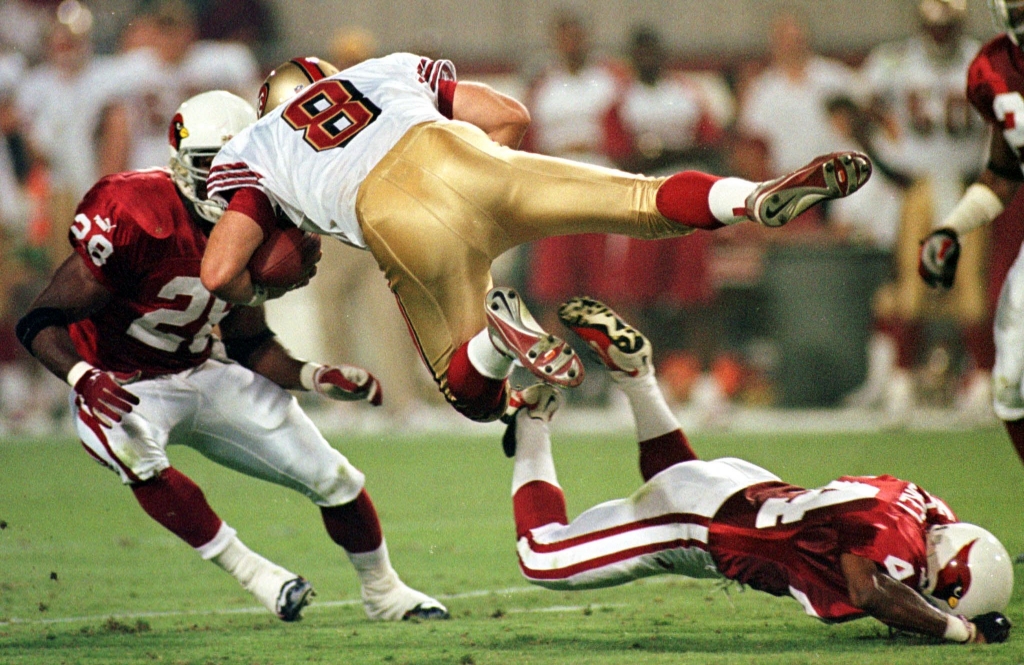 Former 49ers quarterback Steve Young's concussion was among the more than 100 left out