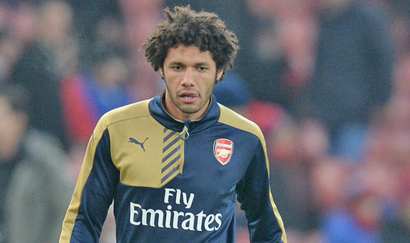 GETTYMohamed Elneny made his first start for Arsenal against Tottenham