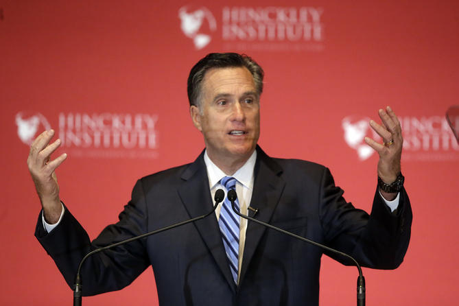 With GOP in turmoil, Romney expected to rebuke Trump Add to ...