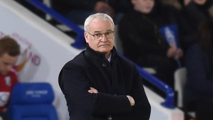 Leicester City manager Claudio Ranieri