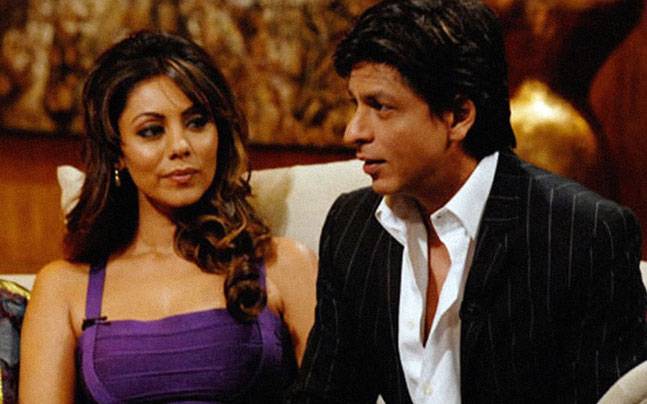 Gauri Khan and Shah Rukh Khan