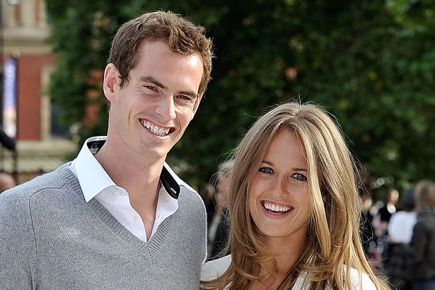 Andy Murray and Kim