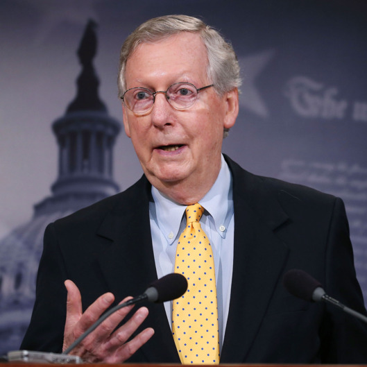 Mitch Mc Connell Holds News Conference As Congress Enters August Recess