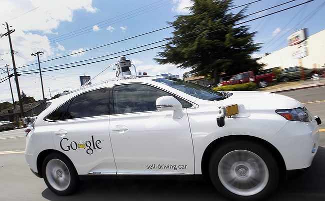 Google self-driving car strikes public bus in California