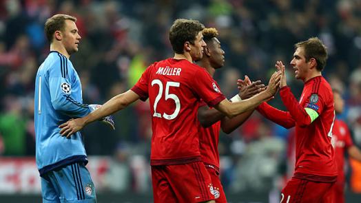 Champions League Bayern comes from behind to advance Barcelona knocks out Arsenal