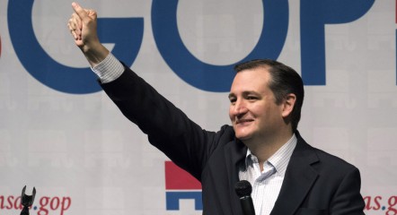 Wichita Kansas. Cruz said he has a list of government programs that he will eliminate if elected