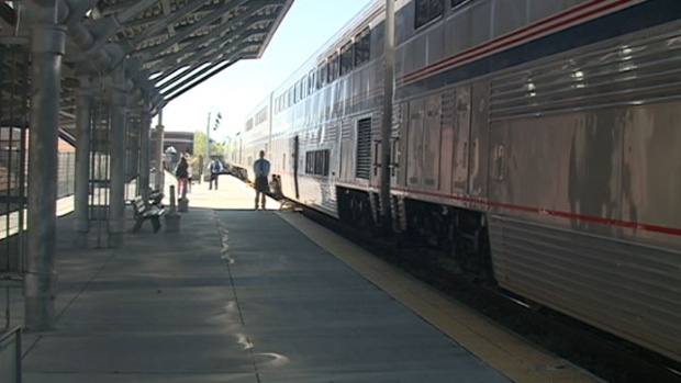 Amtrak train