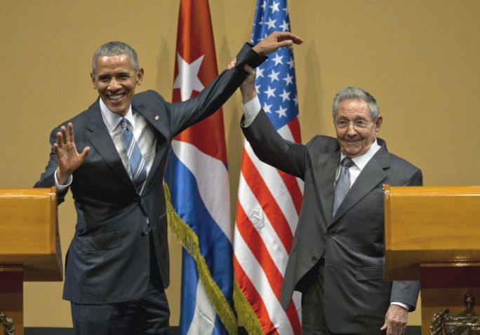 Obama, Raul Castro hold talks in Cuba