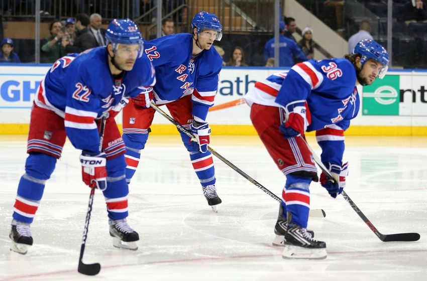 New York Rangers Eric Staal Is All Over The Place