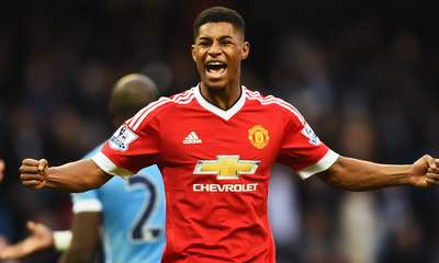 LVG Praises Rashford After Derby Winner