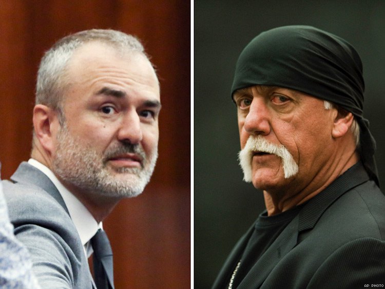 Nick Denton and Hulk Hogan