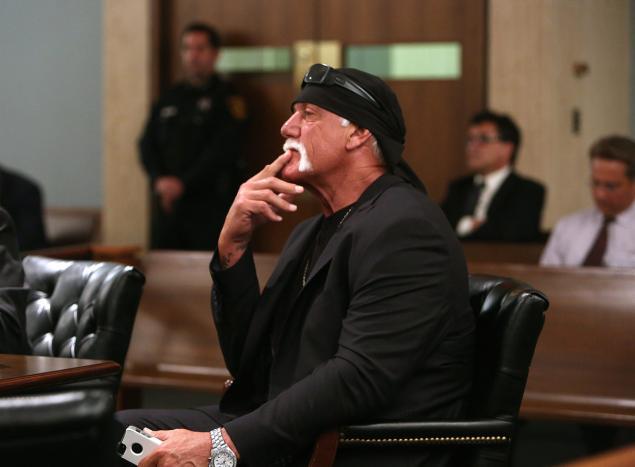 Hulk Hogan in court